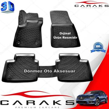 Renault Megane 4 Hb 2016 Sonrası 3D Havuzlu Paspas