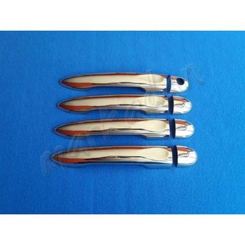 Renault Megane Paslanmaz Çelik 2010 2016 4 Kapı Krom Kapı Kolu