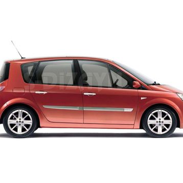 Renault Scenic 2 2003 2009 4 Kapı Krom Kapı Kolu