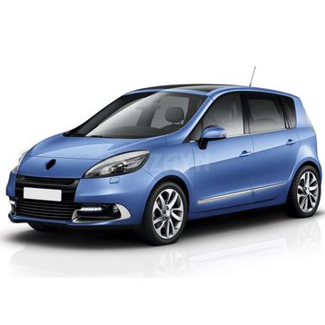 Renault Scenic 3 2009 Üzeri 4 Parça Krom Cam Çıtası