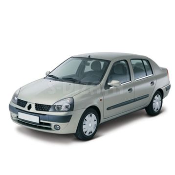 Renault Symbol 1999-2006 4 Parça Krom Cam Çıtası