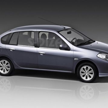 Renault Symbol 2 2008-2012 4 Parça Krom Cam Çıtası