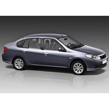 Renault Symbol 2 2008-2012 4 Parça Krom Cam Çıtası