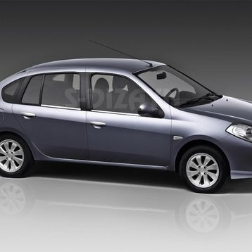 Renault Symbol 2 2008-2012 4 Parça Krom Cam Çıtası