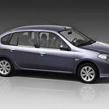 Renault Symbol 2 2008-2012 4 Parça Krom Cam Çıtası