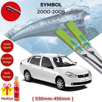 Renault Symbol 2000-2008 Muz Silecek Takımı