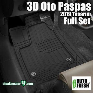 Renault Symbol 2009 2012 5 Parça 3d Havuzlu Paspas