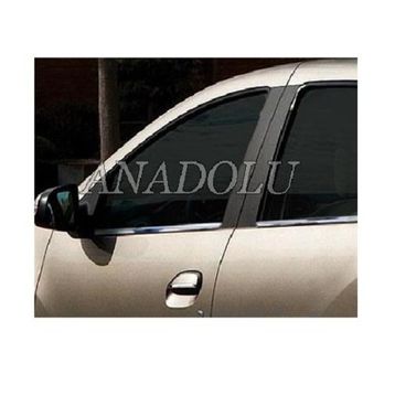 Renault Symbol 2013 Üzeri 4 Parça Krom Cam Çıtası