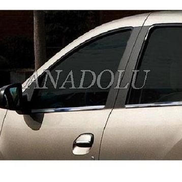Renault Symbol 2013 Üzeri 4 Parça Krom Cam Çıtası