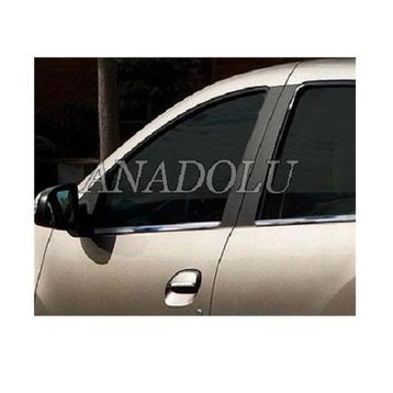 Renault Symbol 2013 Üzeri 4 Parça Krom Cam Çıtası