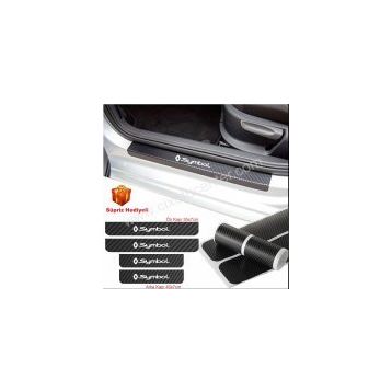 Renault Symbol 4 Adet Karbon Kapı Eşiği Sticker