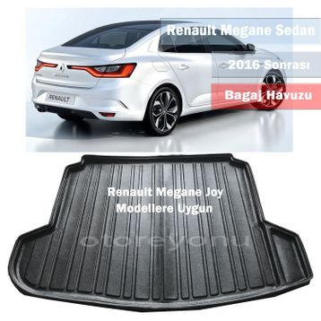 Renault Talisman 2016 Sonrası 3d Bagaj Havuzu