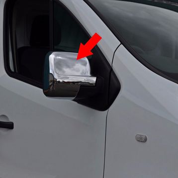Renault Trafic 2015 Sonrası 2 Parça Abs Krom Ayna Kapağı