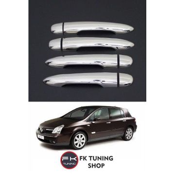 Renault Vel Satis Paslanmaz Çelik 2006 2009 4 Kapı Krom Kapı Kolu
