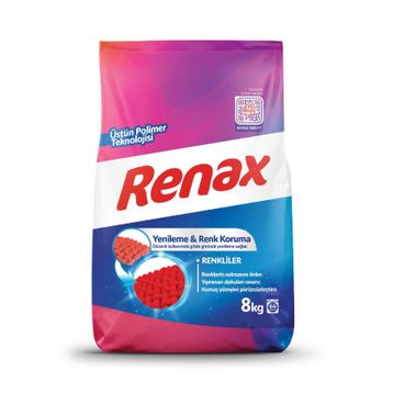 Renax Renkliler 8 kg Toz Çamaşır Deterjanı