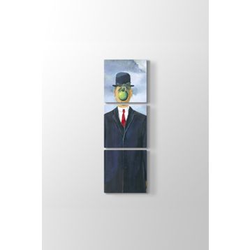 Rene Magritte - The Son Of Man‏ Tablosu