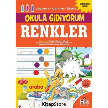 Renkler-Okula Gidiyorum-Kolektif