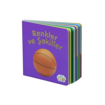 Renkler ve Şekiller - Mini Karton Kitaplar