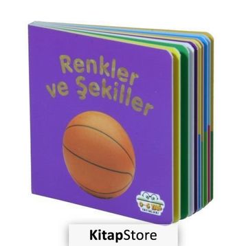 Renkler ve Şekiller - Mini Karton Kitaplar