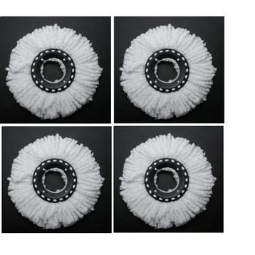 Renktaş 4 Adet Vilade Spino ve Spin Mop Uyumlu Mop Yedeği
