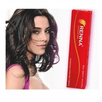 Renna 1.1 Mavi Siyah 60 ml Tüp Saç Boyası + Oksidan