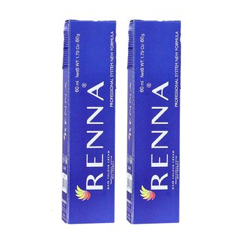 Renna 6-1 Küllü Koyu Kumral 2x60 ml Tüp Saç Boyası + Oksidan