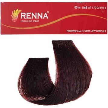 Renna 60 ml 6-34 Koyu Kumral Dore Bakır Tüp Saç Boyası