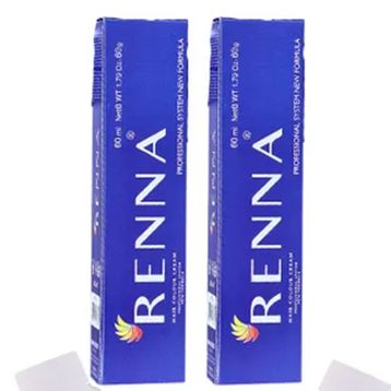 Renna 60 ml 9-44 Canlı Bakır Açık Sarı 2'li Set Tüp Saç Boyası + Oksidan