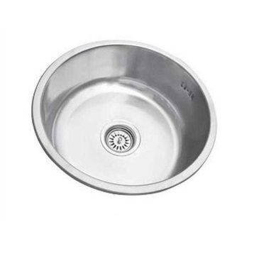 Renno 38 cm 18 cm Mermer Altı Daire Paslanm Evye