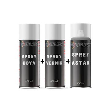 Replax Bmw B39 Mineral Gri Vernik Astar ve Sprey Boya