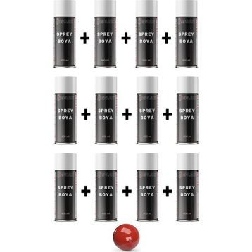 Replax Ral 3000 Ateş Kırmızı 12x400 ml Sprey Boya