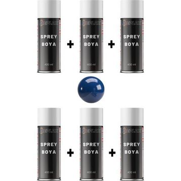 Replax Ral 5017 Trafik Mavi 6x400 ml Sprey Boya