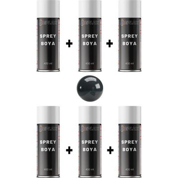 Replax Ral 7016 Antrasit Gri 6x400 ml Sprey Boya