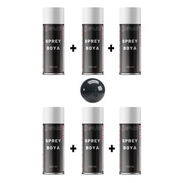 Replax Ral 7016 Mat Antrasit Gri 6x400 ml Sprey Boya