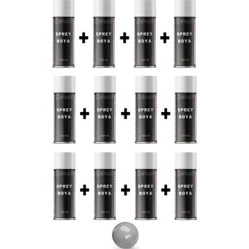 Replax Ral 8802 Gümüş 12x400 ml Sprey Boya