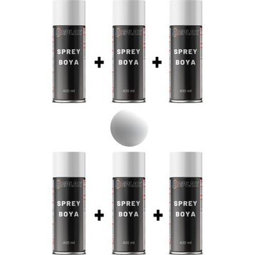 Replax Ral 9010 Mat Beyaz 6x400 ml Sprey Boya
