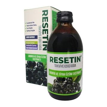 Resetin Aronya Siyah Üzüm Ekstraktı 250 ml Sıvı