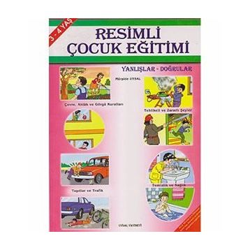 Resimli Çocuk Eğitimi 3-4 Yaş - Mürşide Uysal