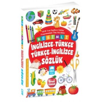 Resimli İngilizce-Türkçe/Türkçe-İngilizce Sözlük-Ema Yayınları