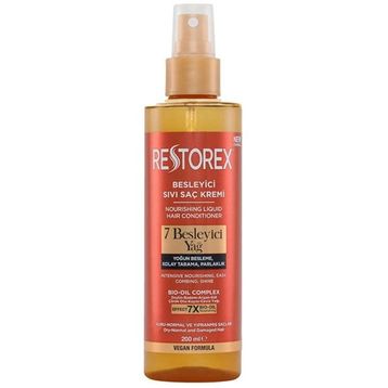 Restorex 200 ml Besleyici Yağ İçerikli Sıvı Saç Bakım Kremi