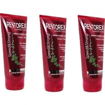 Restorex 3x200 ml Sağlıklı Uzama Etkili Sıvı Saç Kremi