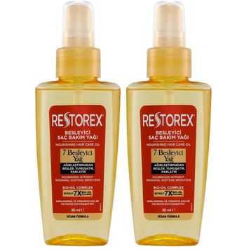 Restorex 80 ml 7 Besleyici Yağ İçerikli Besleyici Saç Bakım Yağı