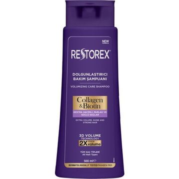 Restorex Kolajen ve Biotin Dolgunlaştırıcı 500 ml Şampuan