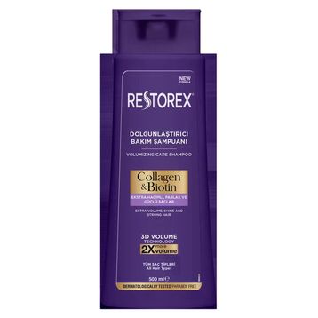 Restorex Kolajen ve Biotin Dolgunlaştırıcı 500 ml Şampuan