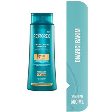 Restorex Onarıcı Bakım Keratin ve Argan 500 ml Şampuan