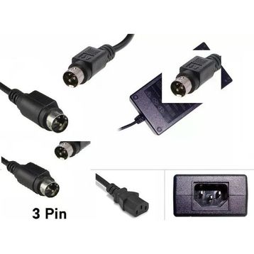 Retro 24 V 2.5 A 60 W 3 Pin DIN Barkod Printer Adaptör