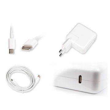 Retro Apple MacBook 29W USB-C PD Şarj Adaptör