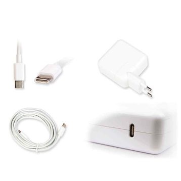 Retro Apple MacBook 29W USB-C PD Şarj Adaptör