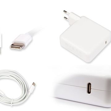 Retro Apple MacBook 61W USBPD Type-C Şarj Adaptör