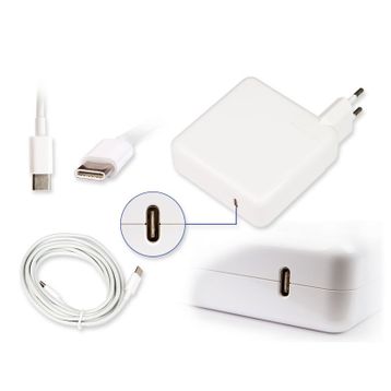 Retro Apple MacBook 87W 5.2V 2.4A USB-C PD Şarj Adaptör